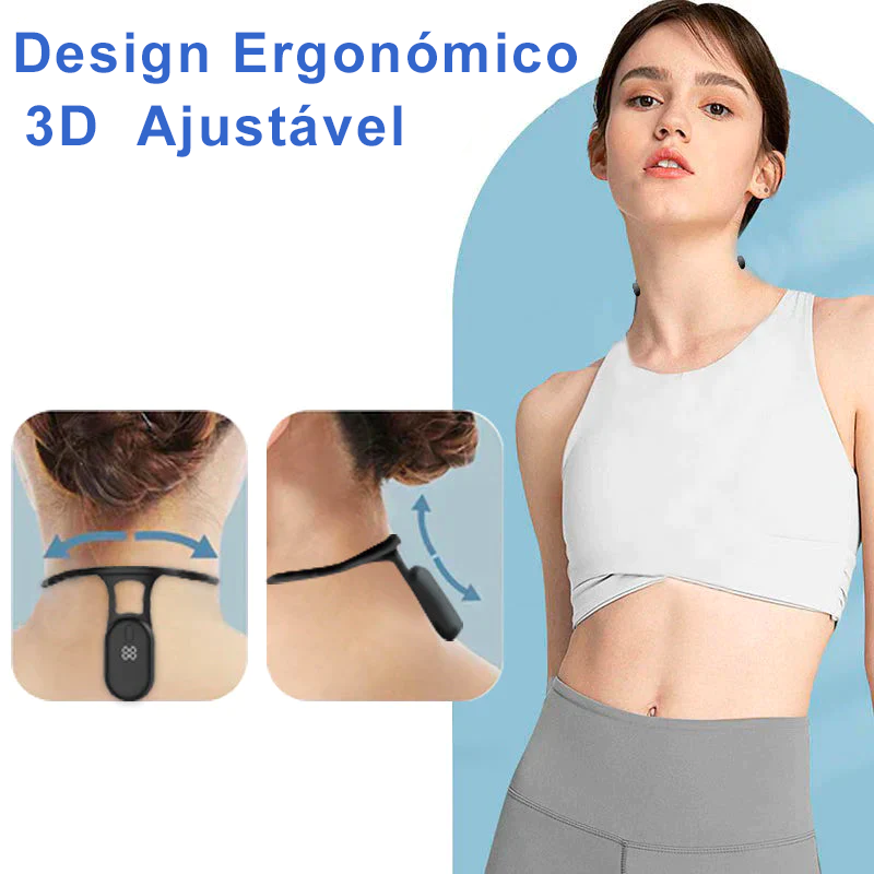 Massageador de Pescoço Linfático UltraSônico